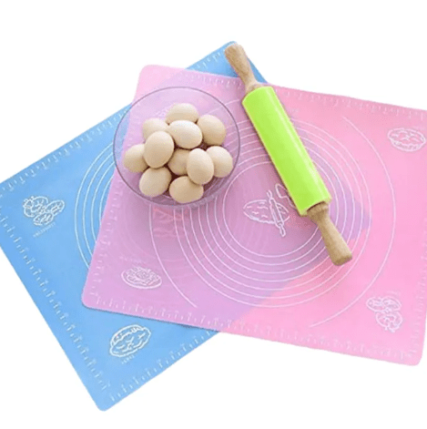 Non-Stick Silicone Roti & Pastry Rolling Mat – Reusable Baking Sheet